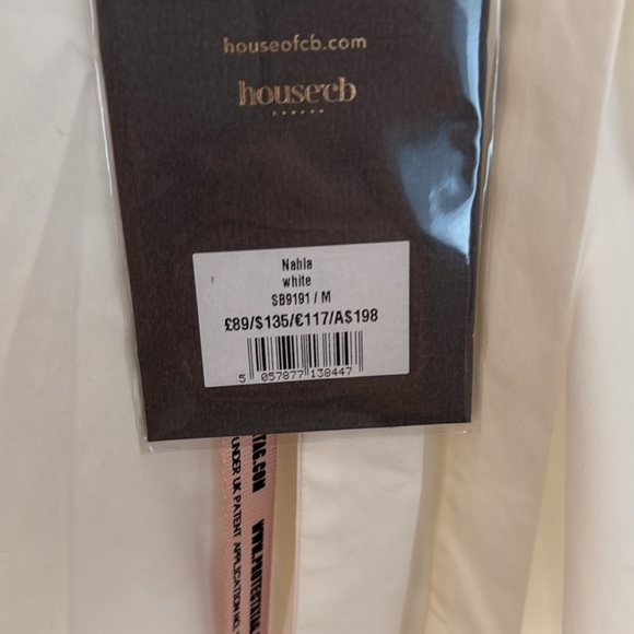 House of CB Elegant White Women's Skirt - Picture 3 of 4